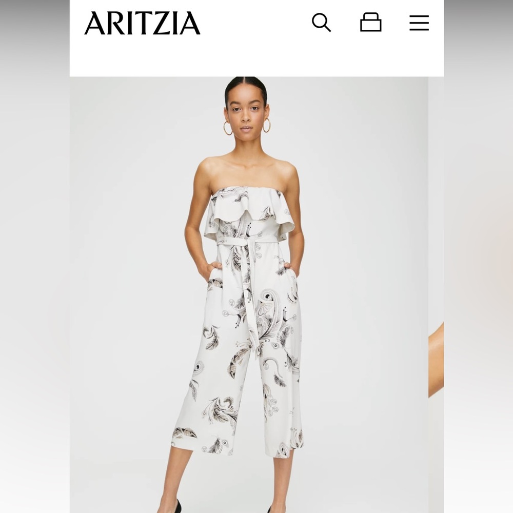 Aritzia Babaton Strapless Jumpsuit